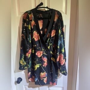 BCBGMaxAzria Floral Romper